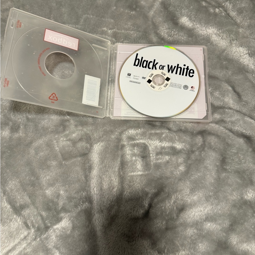 Black or White DVD